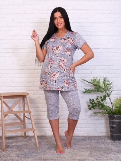 Костюм домашний с бриджами (819-1) Костюм домашний с бриджами (819-1)